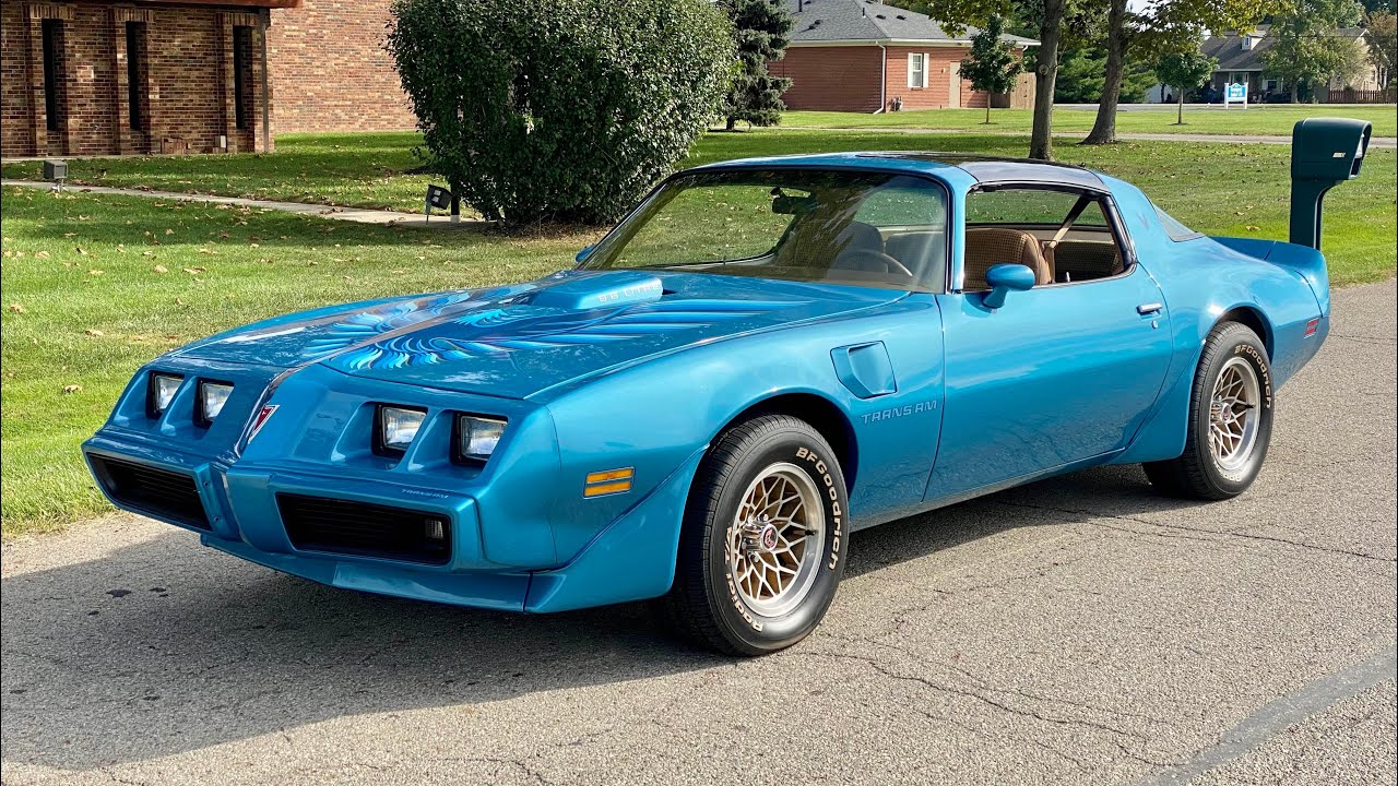 1979 Pontiac Trans Am Atlantis Blue (Walk Around)