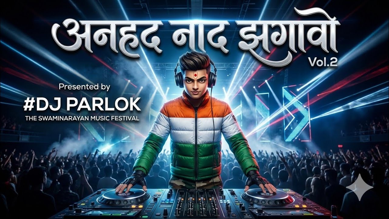 New Swaminarayan Kirtan EDM Remix 2026 | Anhad Naad Zagavo Vol. 2 | DJ PARLOK