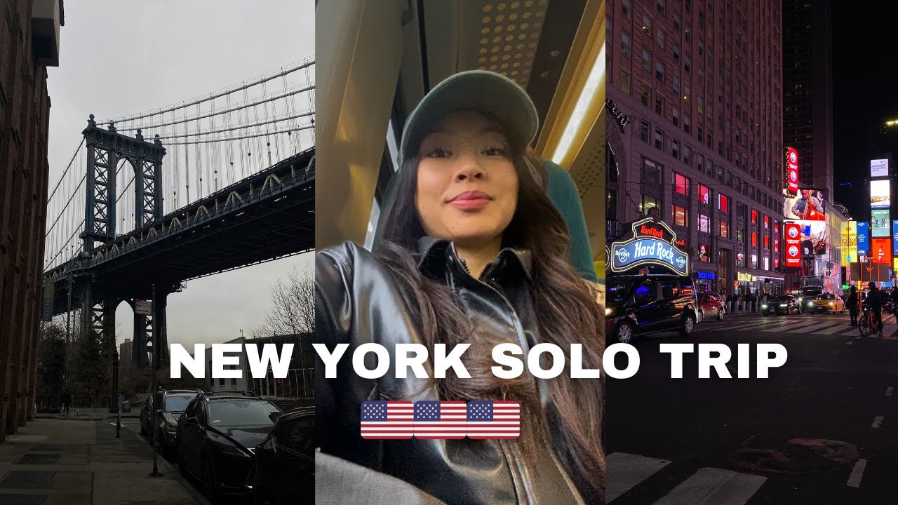 48 HOURS IN NEW YORK 🇺🇸 Solo girl trip vlog ✈️