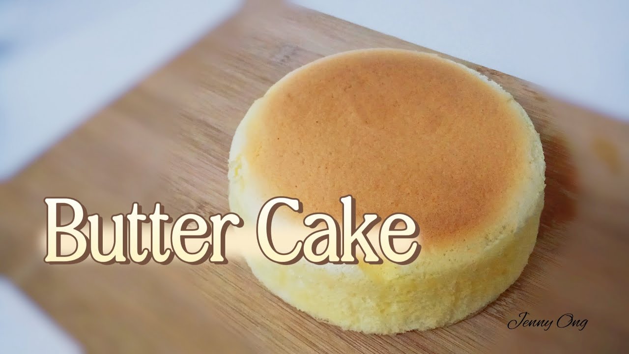 Butter Cake ▏YouTube:jenny2ong