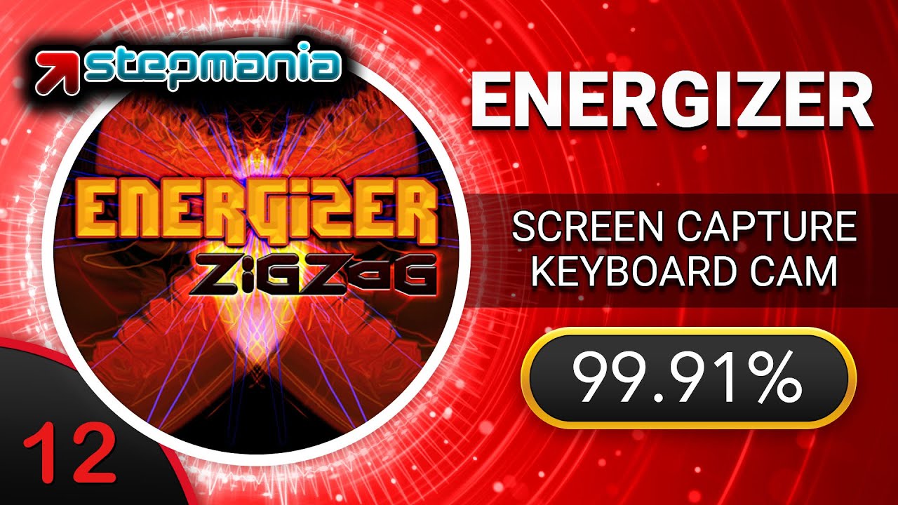 [Stepmania] Energizer (12) - 99.91% // 3 Excellents // 6ms Mean Timing Error // ITG 2