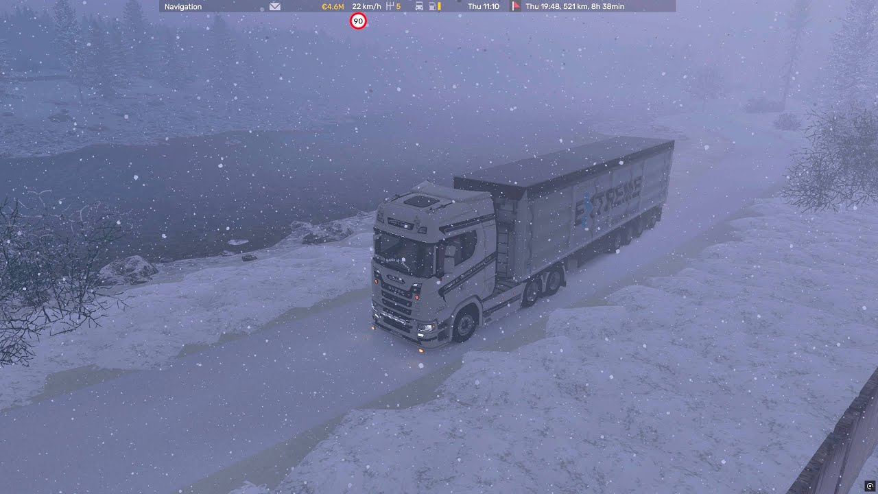 [2K] ETS2 1.53 | Knapen K100 Trailer v1.4.8 | SCANIA S DC16 V8 SOUND | Murmansk - Honningsvåg (NO)