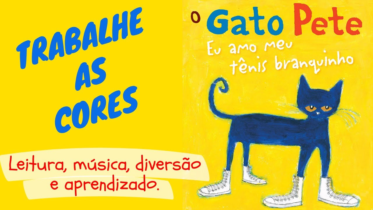LIVRO INFANTIL - O Gato Pete - CORES