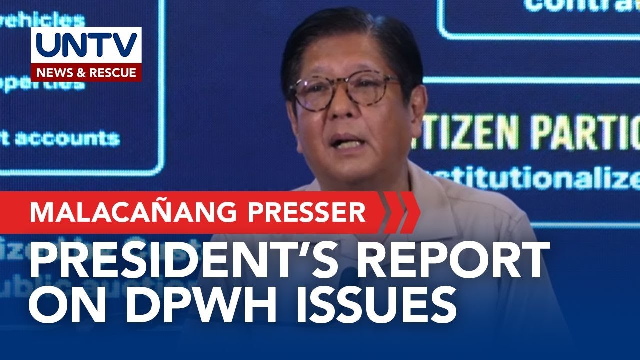 LIVE: President Ferdinand Marcos Jr. press conference I November 13, 2025