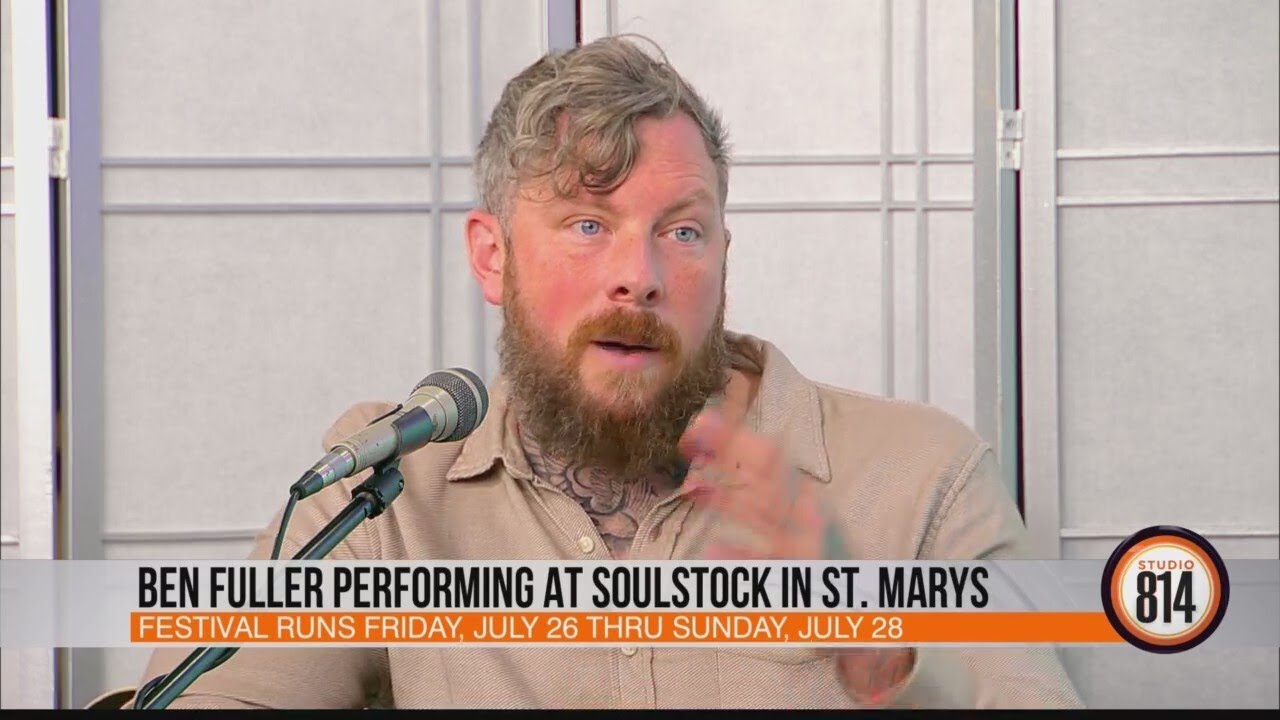 Ben Fuller performs, "Who I am" on Studio 814