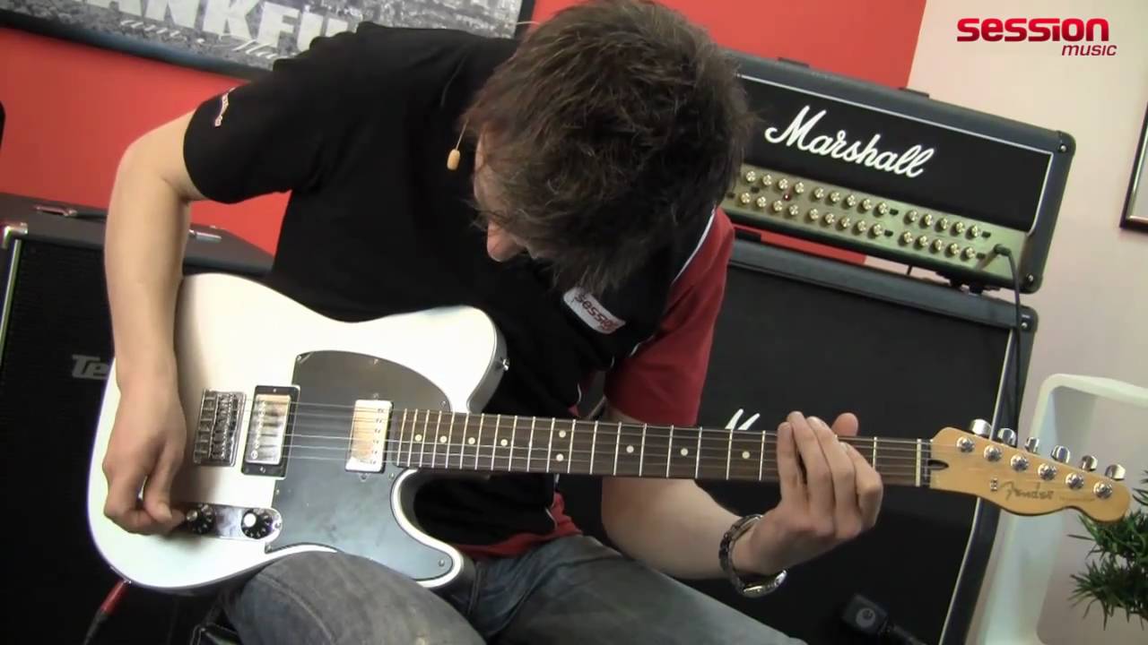 FENDER Blacktop Telecaster HH RW SLV