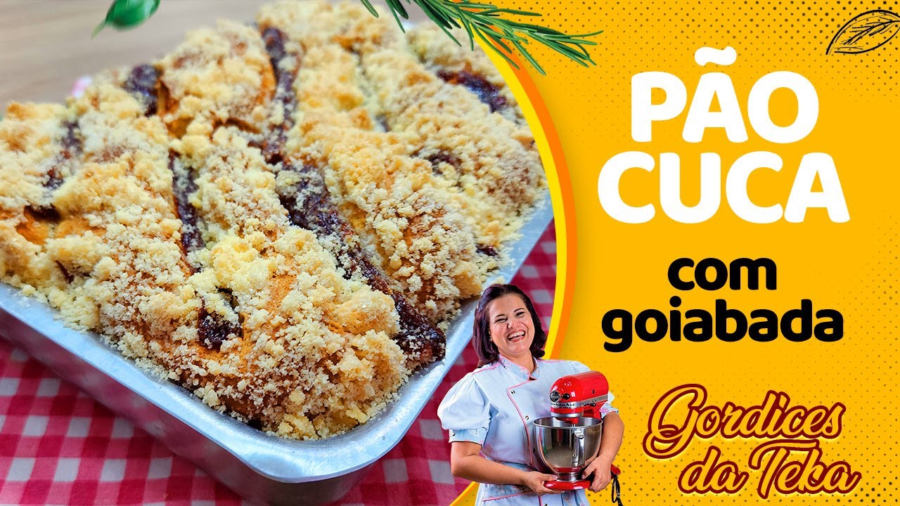 A VERDADEIRA CUCA DO SUL! SALVE ESSA RECEITA!  - MASSA FOFINHA E FÁCIL DE FAZER - PÃO CUCA