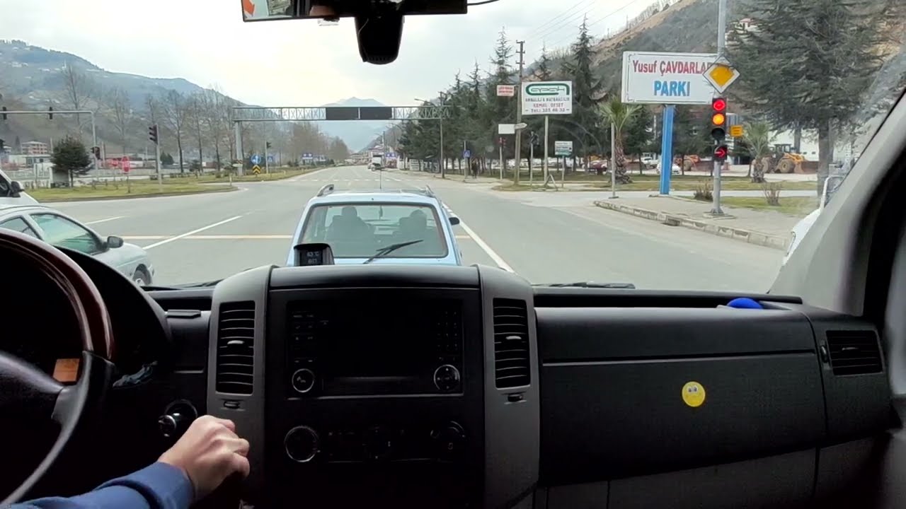 Mercedes Sprinter İle Trabzondan Esiroğluna doğru