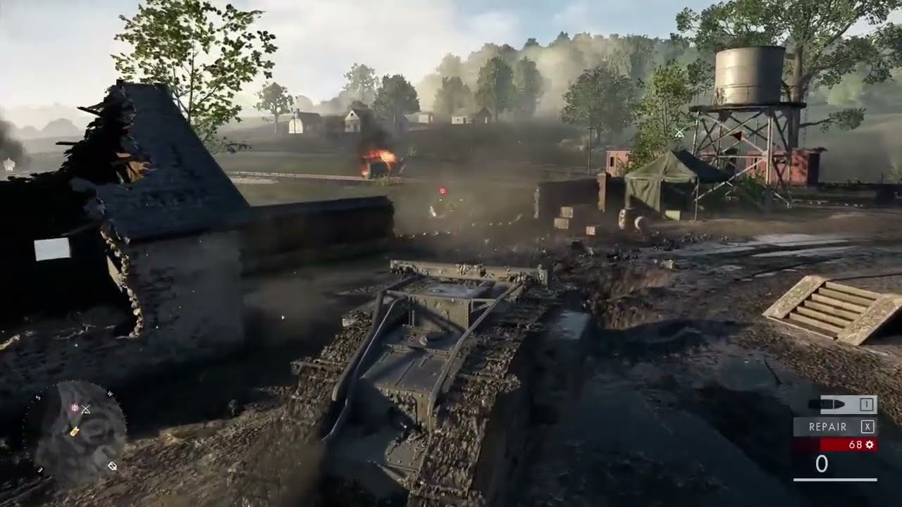 Battlefield 1 Tank Gameplay