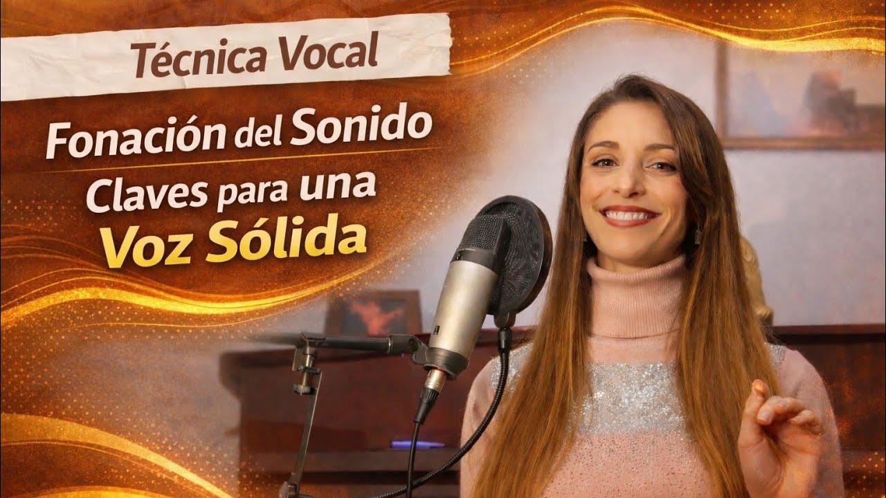 Como tener una una voz sólida. Fonación. Clase de Canto 3. Teoría y Ejercicios