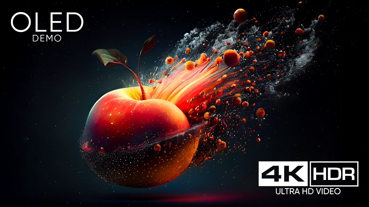 4K Slow Motion ULTRA HD Video Dolby Vision - REAL OLED TEST | 4K Epic Horizon