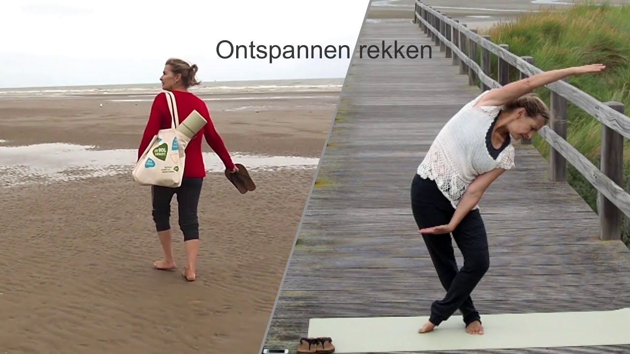 Staand rekken strekken beginners en ouderen - stijfheid opheffen - bewegen met Vera