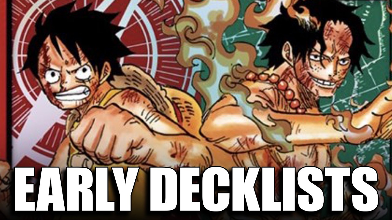 Первый взгляд на колоды ST30 || Карточная игра One Piece: Красные, Зеленые, Луффи и Эйс. Профили ...