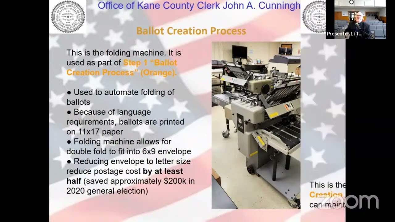 Election Security and the Vote by Mail Process 2022 05-19