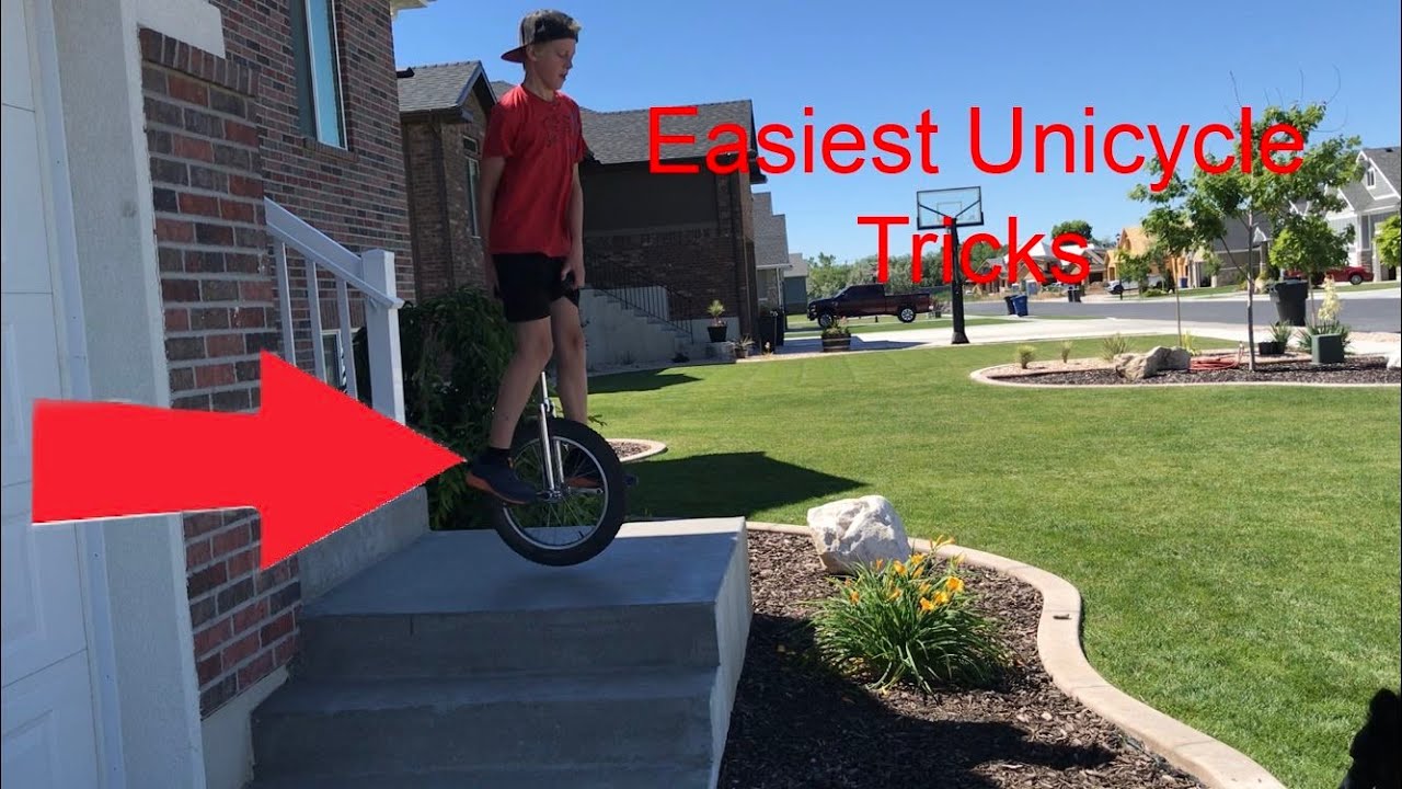 Easiest Unicycle Tricks!
