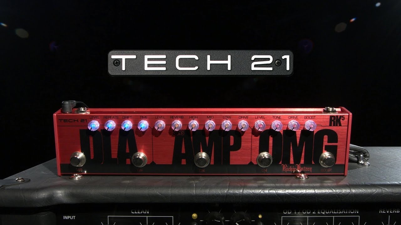 Tech 21 SansAmp Fly-Rig 5 Richie Kotzen | Gear4music demo
