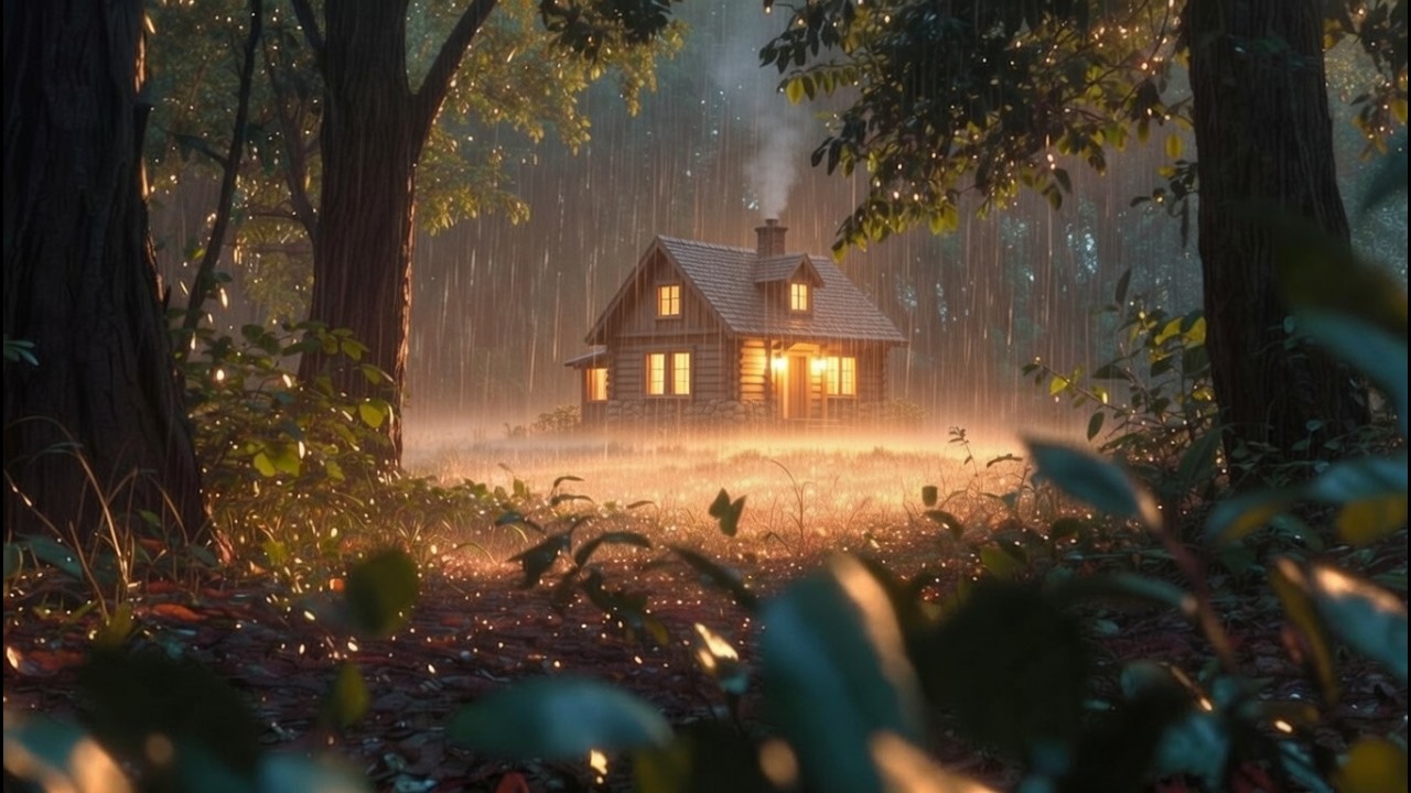 10 Horas de Chuva na Floresta Sons Relaxantes para Sono Instantâneo e Relaxamento