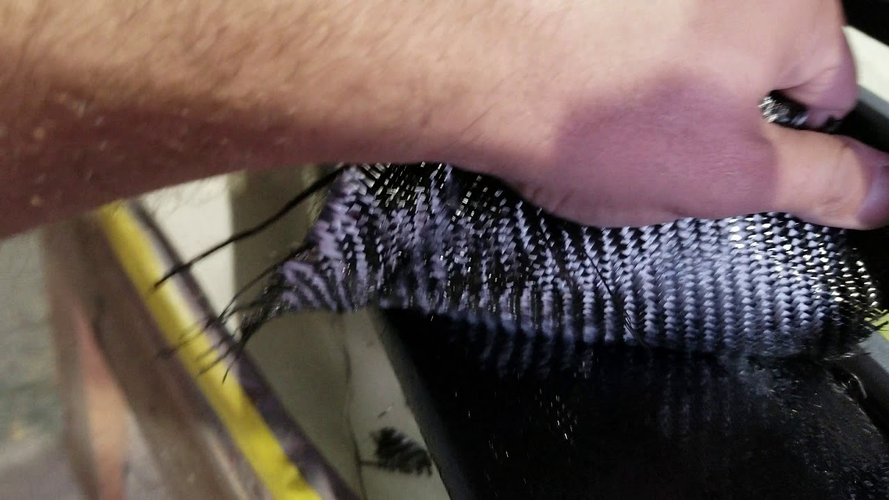 How NOT to carbon fiber laminate