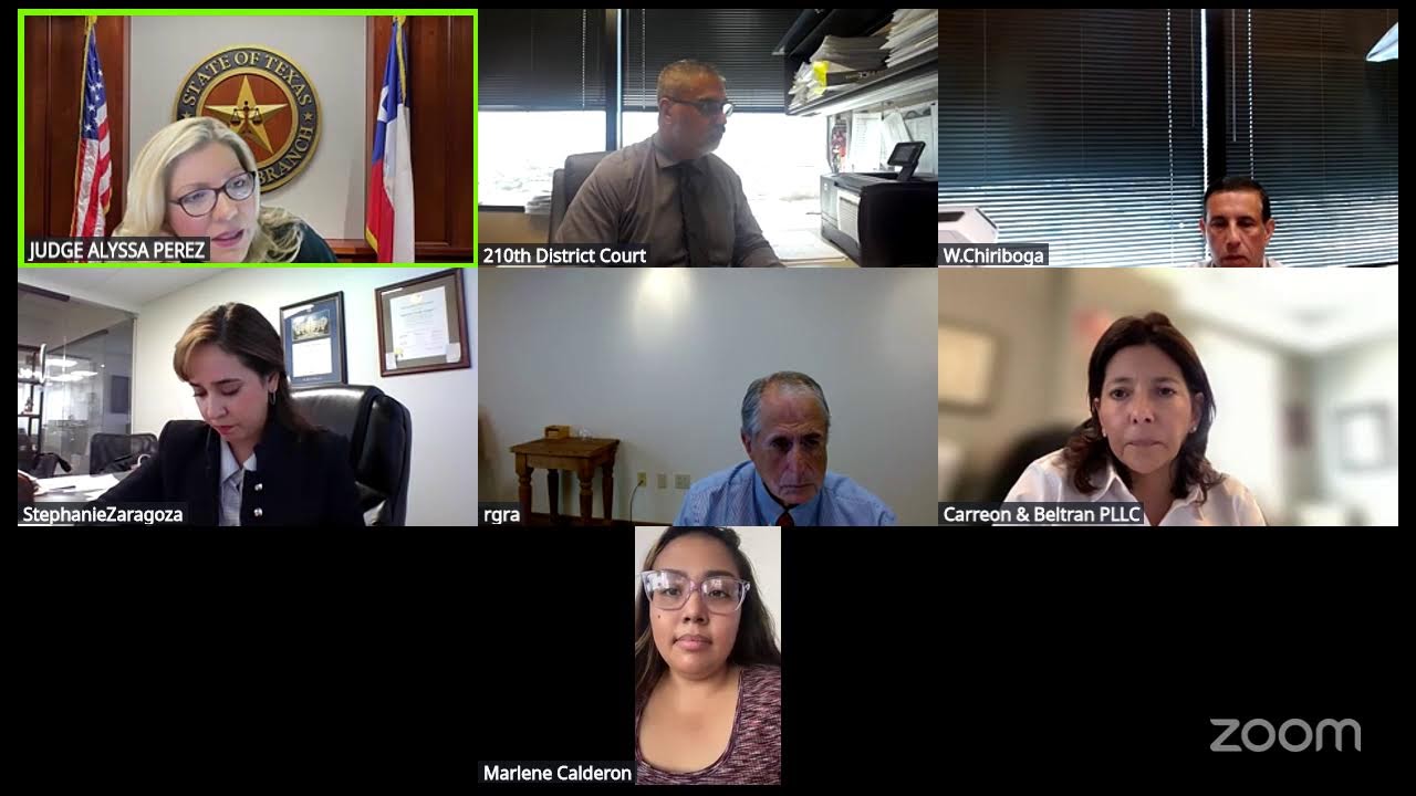 Judge Alyssa G. Perez Court Hearings