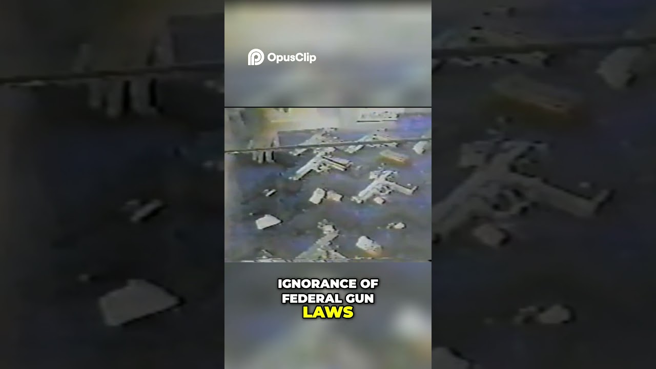 Waco Siege  Federal Gun Law Ignorance Exposed!
