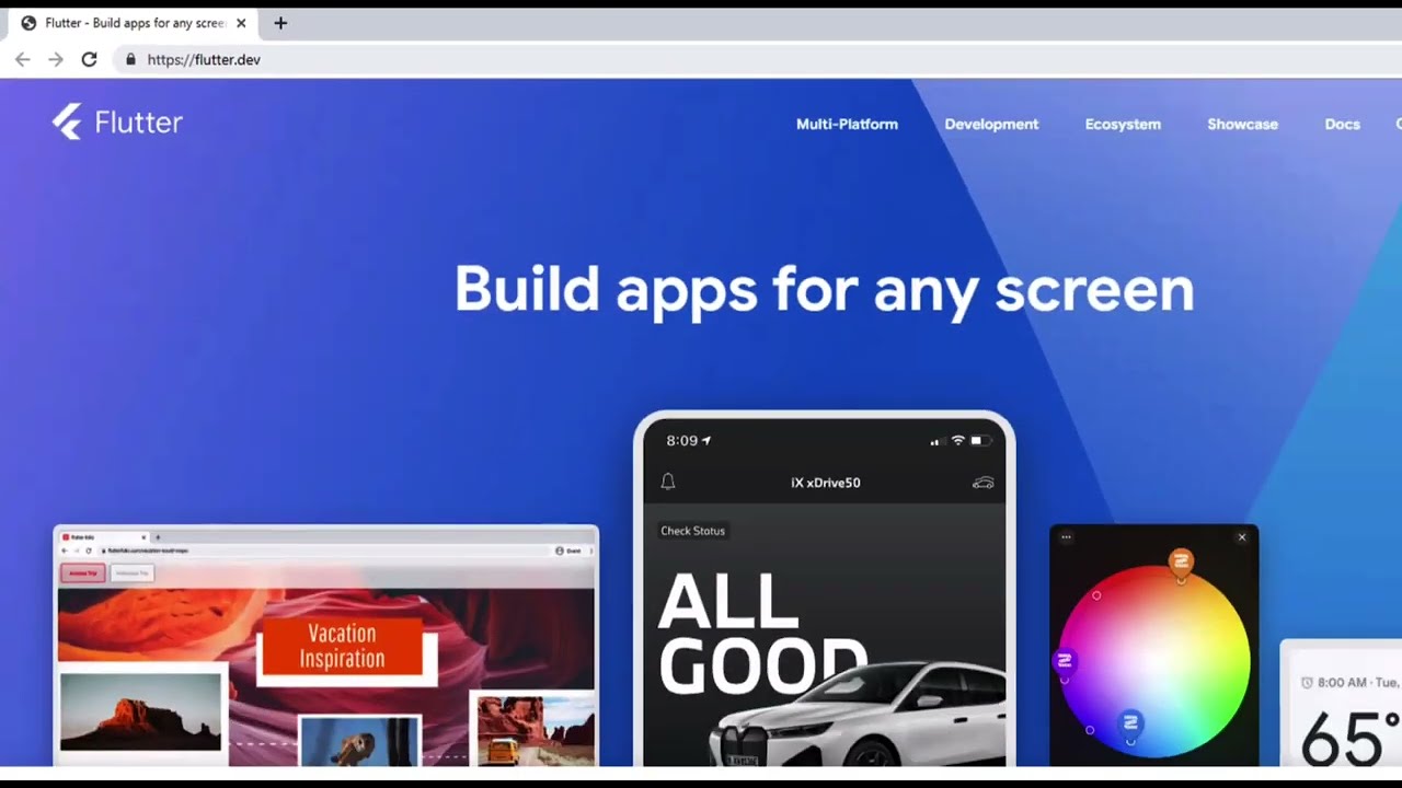 Установка flutter на Windows