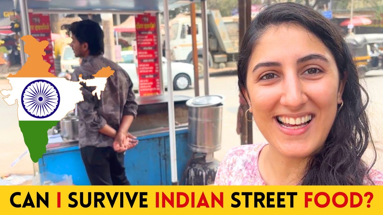 Foreigner Tries South Indian Street Food… Can She Handle It? 😱