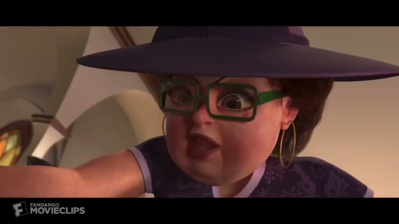 Monsters vs Aliens The Brides Big Day Scene (W/ Music from Harry Potter and the Prisoner of Azkaban)