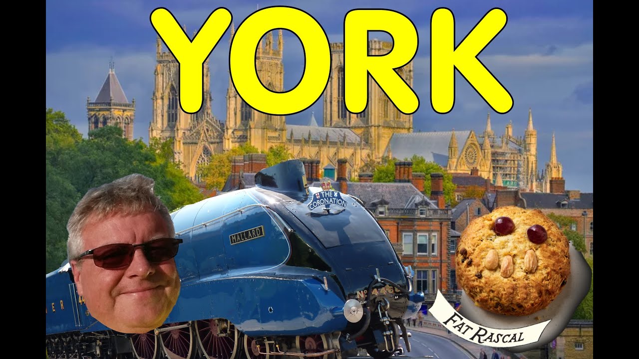 Visit York, national Railway Museum, A Yorkshire Pudding Wrap and a Fat Rascal