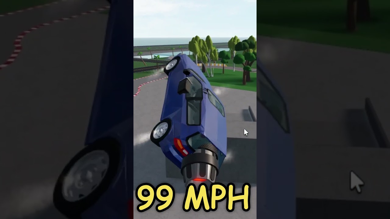 😲 9 mph vs. 99 mph vs. 999 mph | Roblox Car Crushers 2