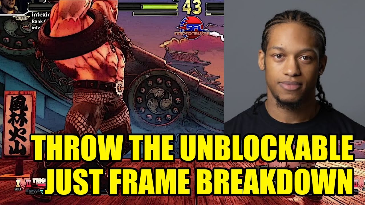 Block the Blockable. Throw the Unblockable #JustFrameBreakdown