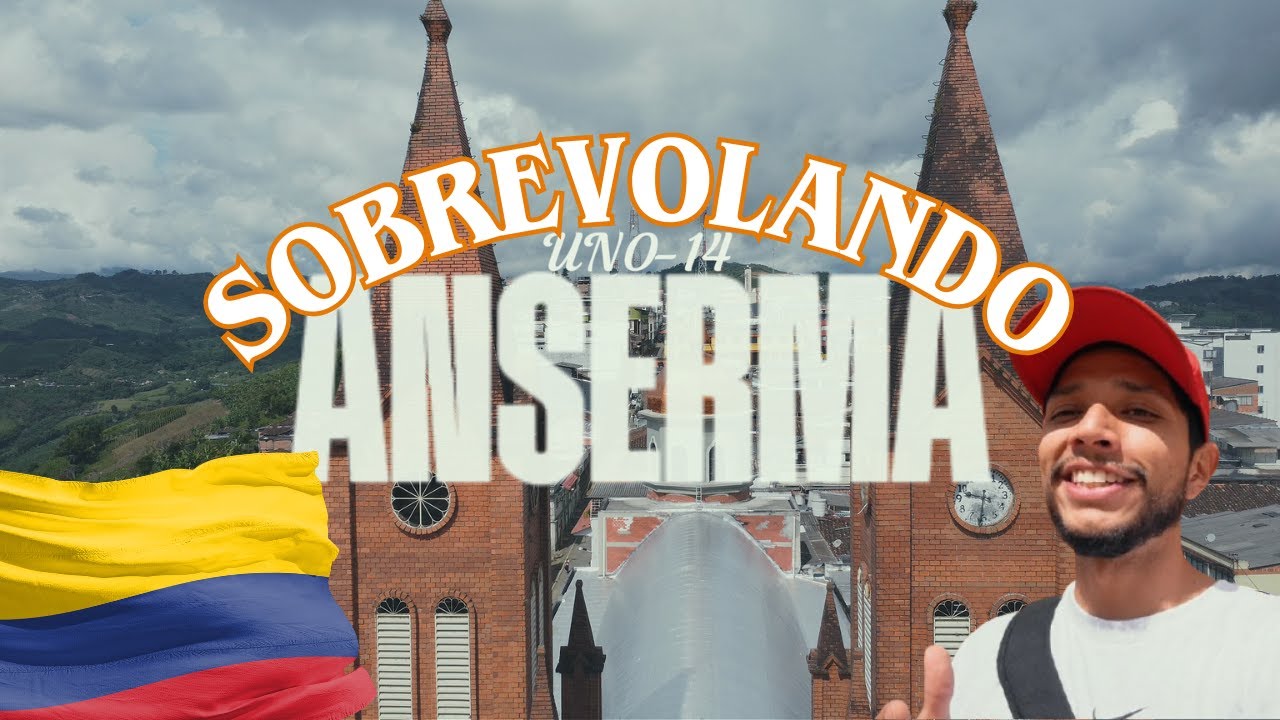 Anserma, Caldas 🇨🇴 | Uno de los pueblos más ANTIGUOS de Colombia desde el DRONE