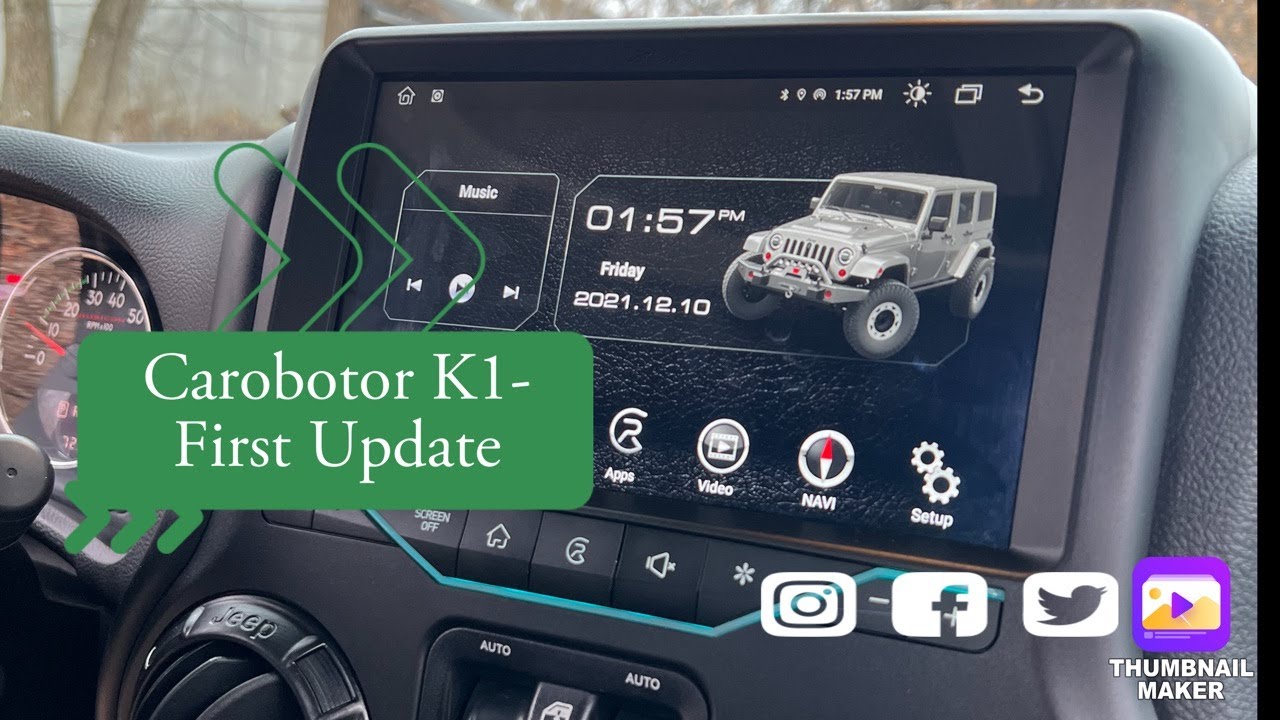 Carobotor K1- First Software Update?!?