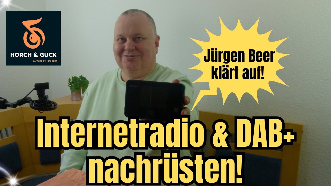 Internetradio f&uuml;r die Stereoanlage nachr&uuml;sten  &ndash; J&uuml;rgen Beer erkl&auml;rt wie kinderleicht das geht!