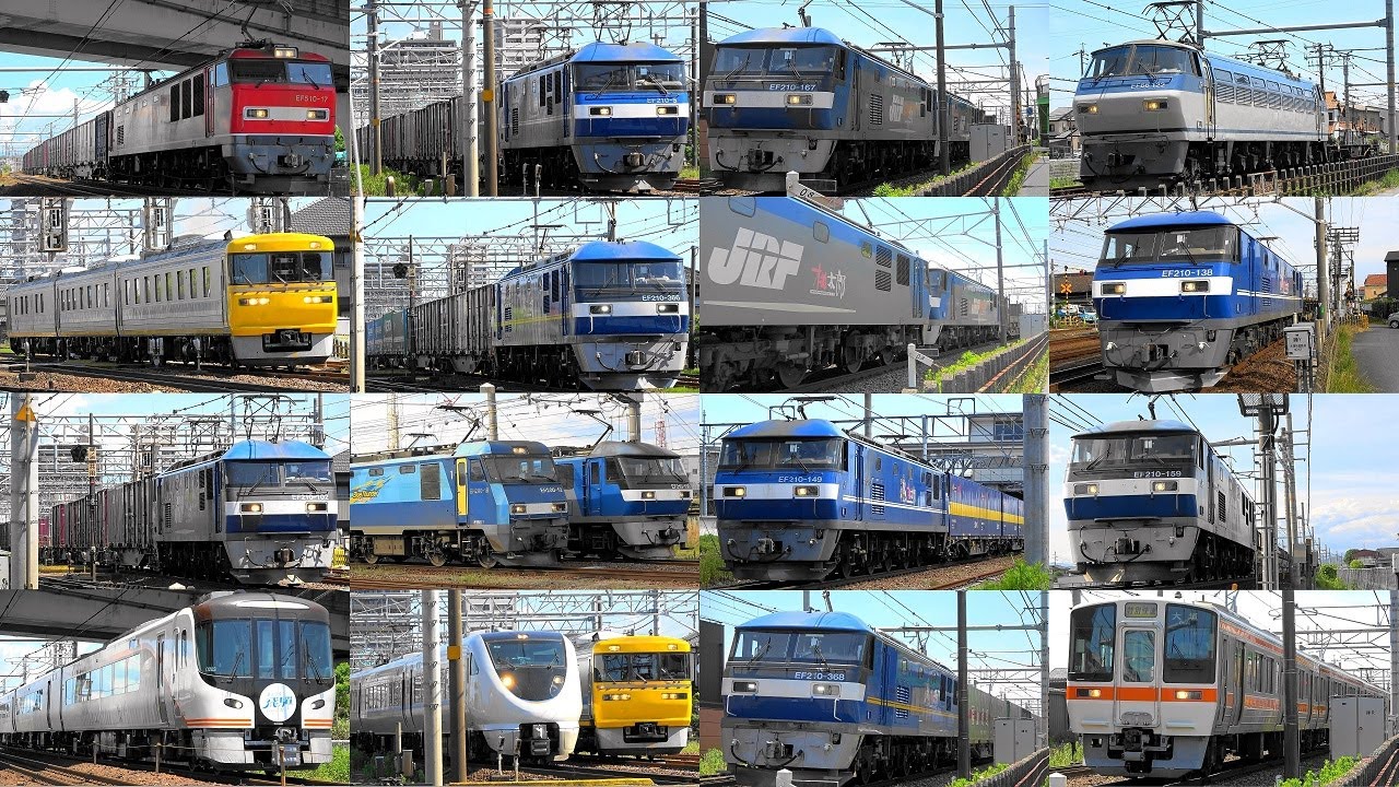 2025,5,28 貨物列車いろいろいっぱい43本 木曽川駅に響くモーター音とジョイント音‼汽笛‼ 水鏡に映る綺麗な貨物列車と電車 気動車たち キヤ95ドクター東海とロンチキも登場します♪