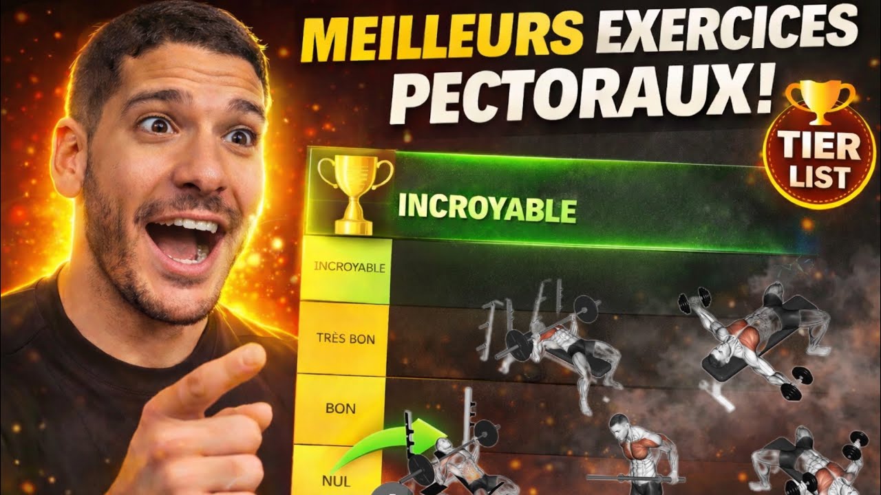 MA LISTE DES MEILLEURS AUX PIRES EXERCICES PECTORAUX | MON AVIS HONNÊTE