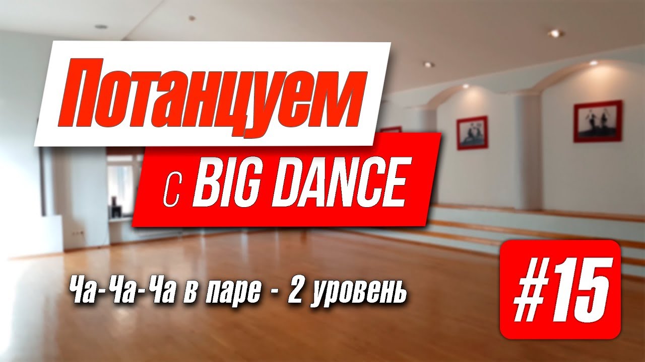 Потанцуем с BIG Dance №15   Ча ча ча в паре   2 уровень