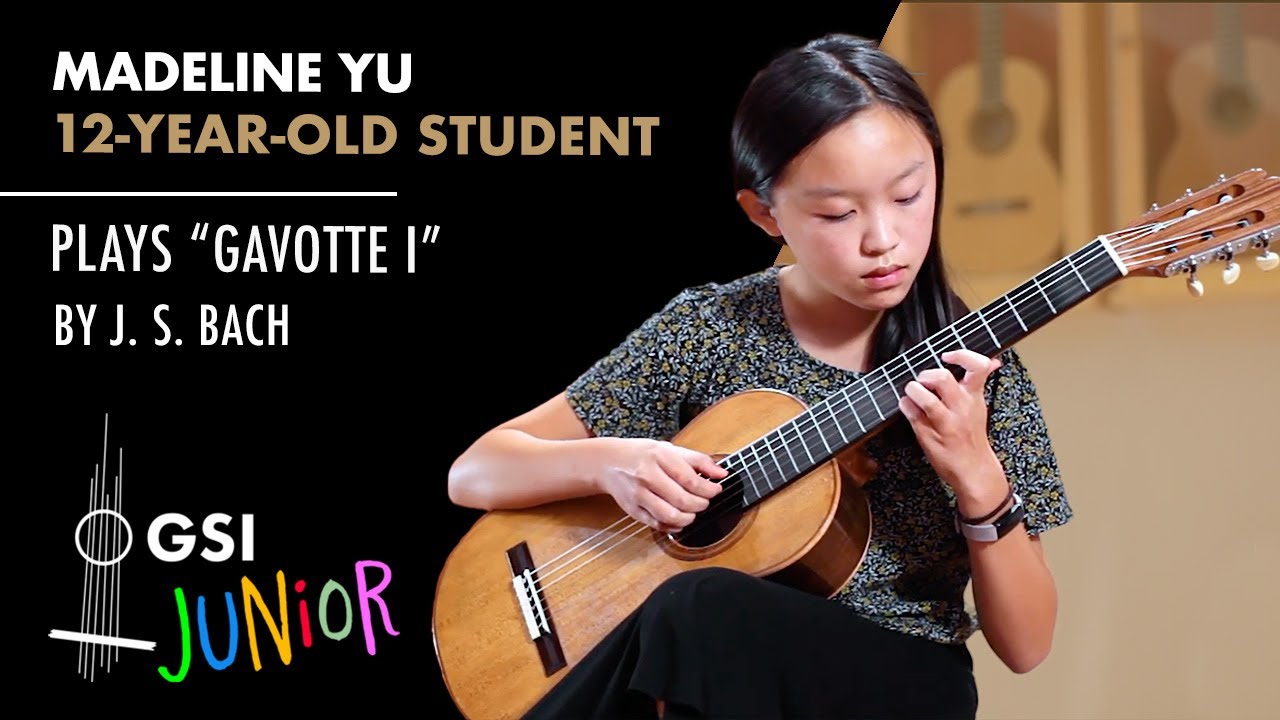 12 Year-Old Classical Guitar Student, Madeline Yu, Plays 