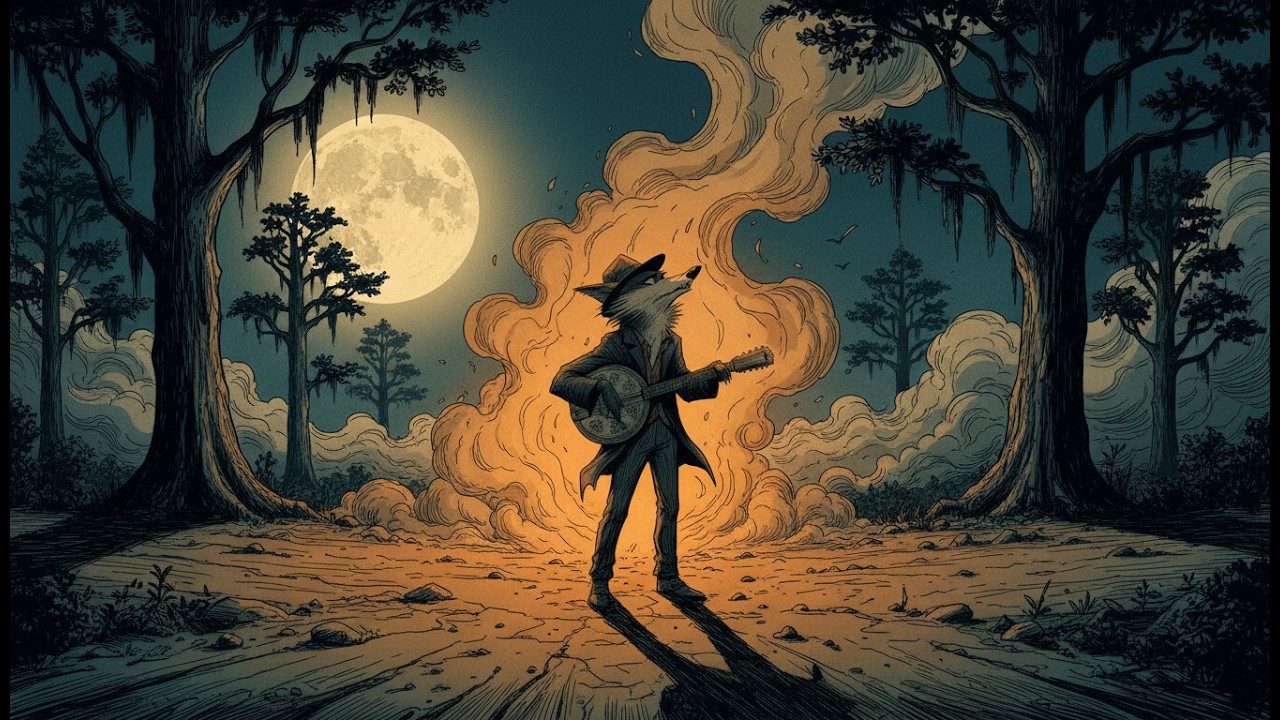 DEEP Mississippi Delta Blues — Moonlit Back Porch & Steel Strings