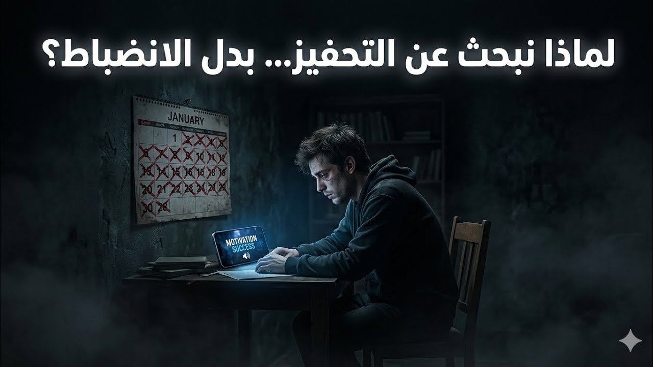 لماذا نبحث عن التحفيز بدل الانضباط؟