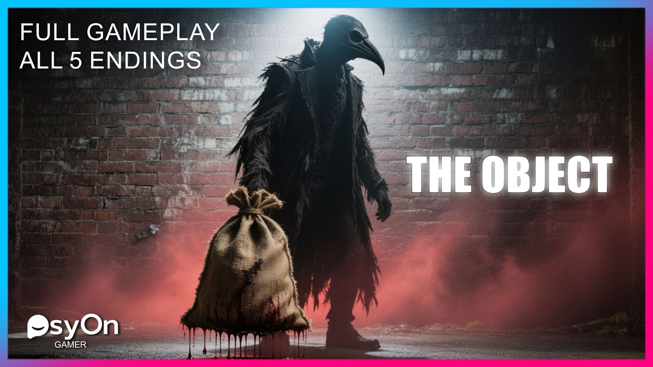 The Object &ndash; All 5 Endings | Psychological Pixel Horror (No Commentary)