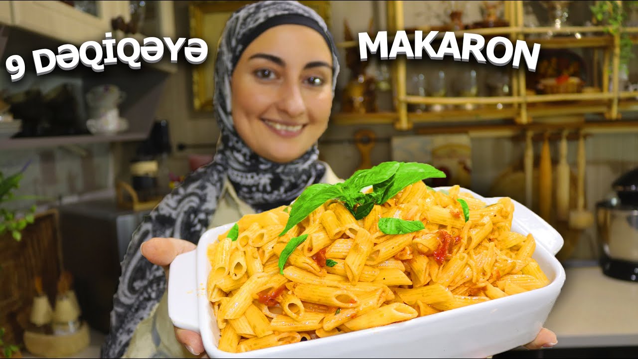 🔴ASAN MAKARON RESEPTİ - SUPER DADLI SOUS İLƏ