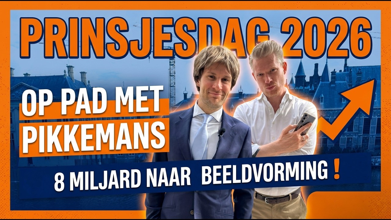 PRINSJESDAG 2026: Kabinet reserveert 8 miljard voor beeldvorming
