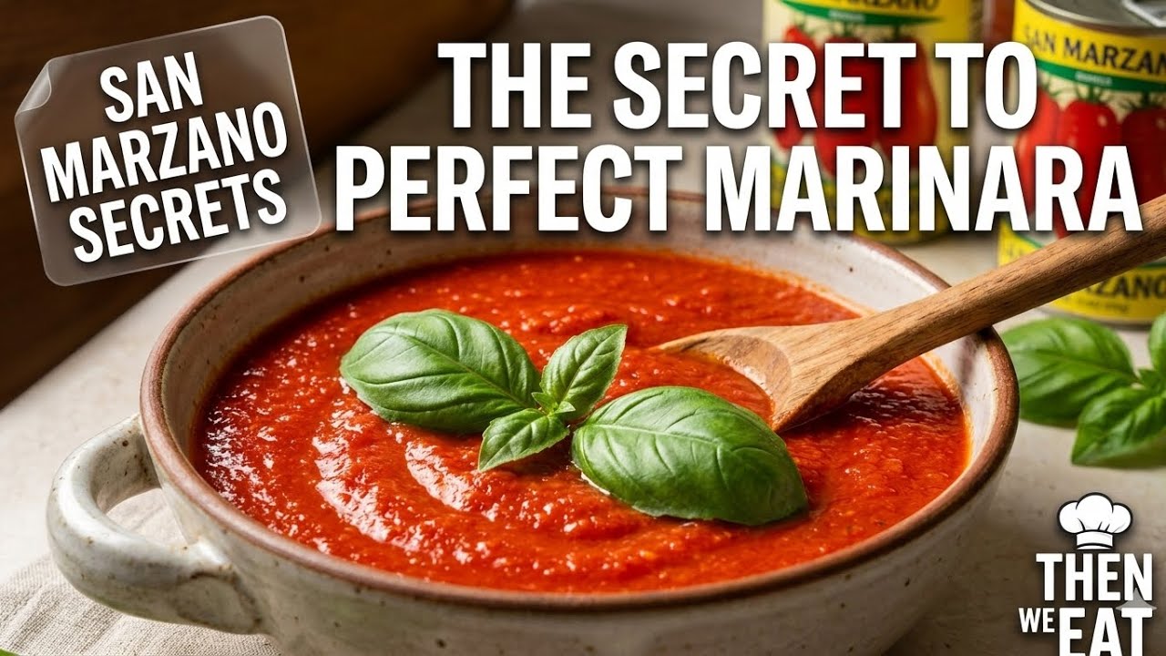 The Secret to Perfect Marinara: San Marzano Tomatoes