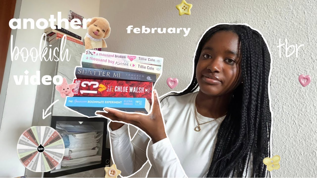 tbr wheel picks my FEBRUARY reads 🎀💝📖 | reading slump? don’tknow her romance, dystopian 