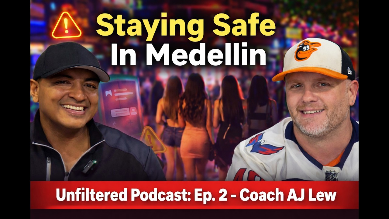 Unfiltered Podcast Ep.2 - Coach AJ Lew -Medellín Doesn’t Hurt Men,  Bad Decisions Do 🇨🇴🥃❄️