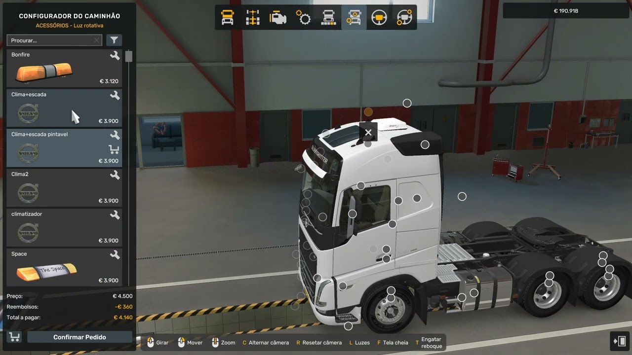 Atualização acessórios BR volvos ETS2 1.58