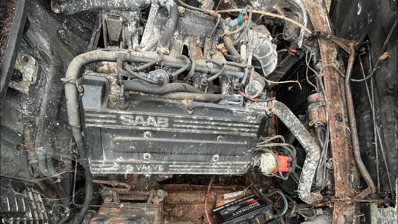 1992 Saab 900i Will it run ? And it’s for sale !!