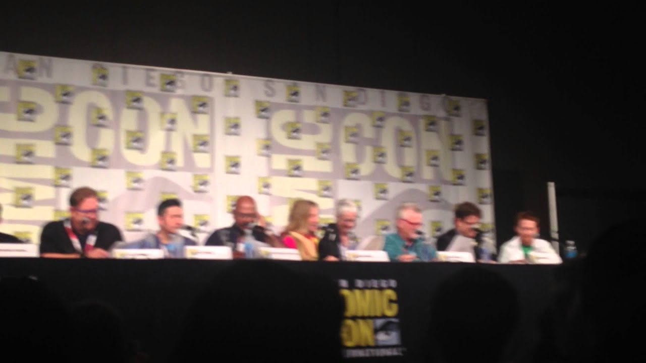 TMNT 2012 - the Turtles at Comic Con