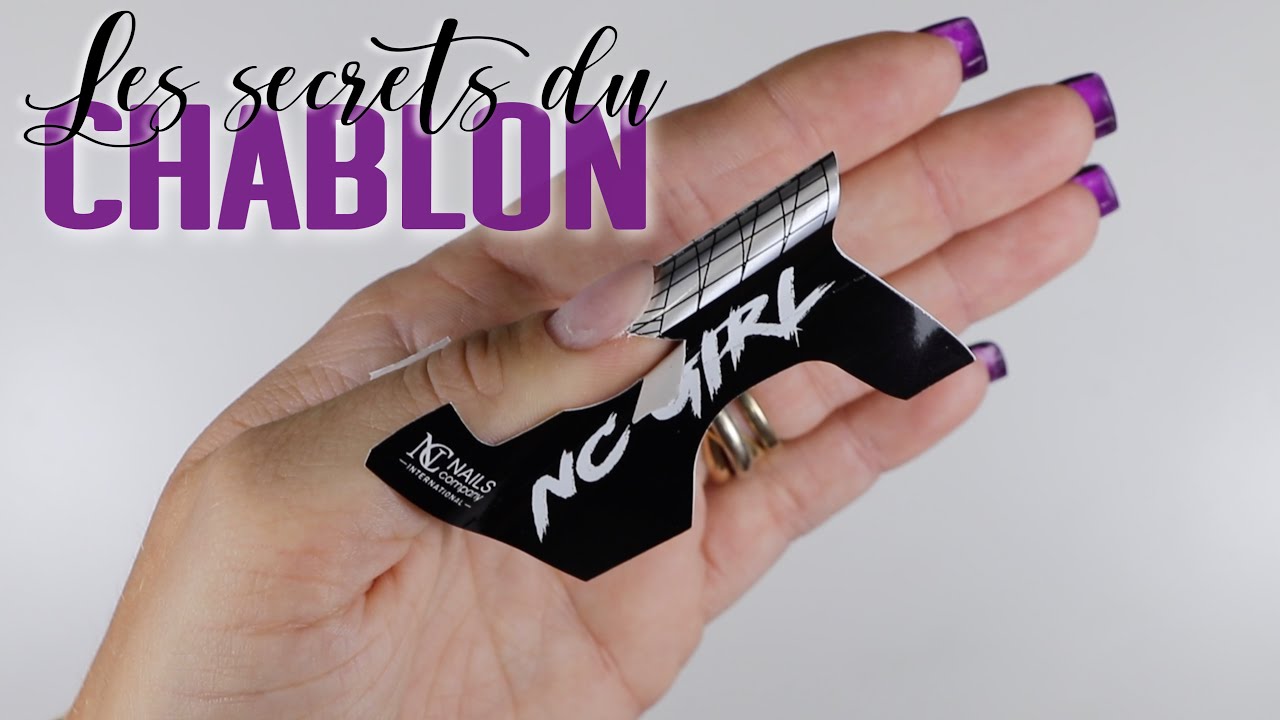 Découpe & positionnement du chablon - NailForm