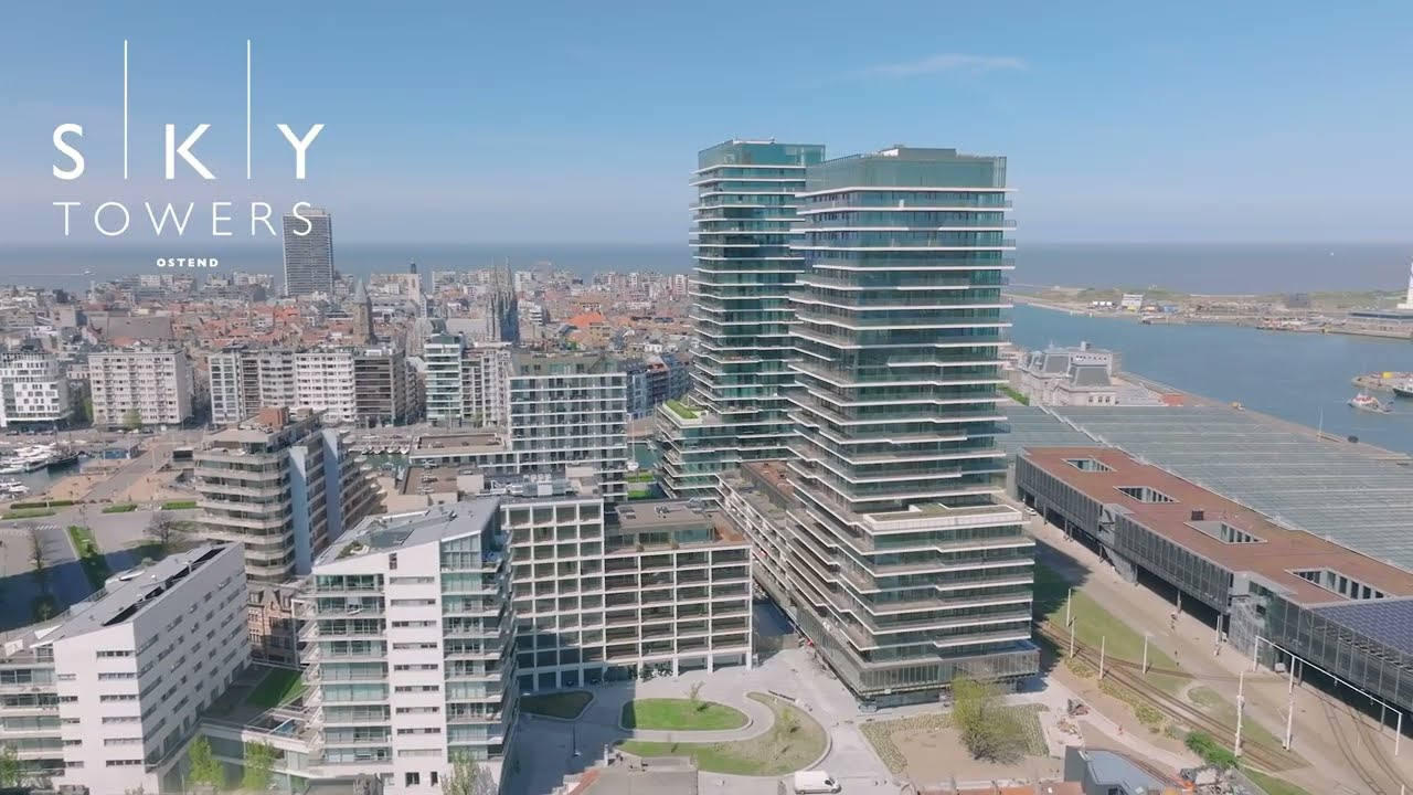 SKY Towers Oostende - Dronebeelden april 2025